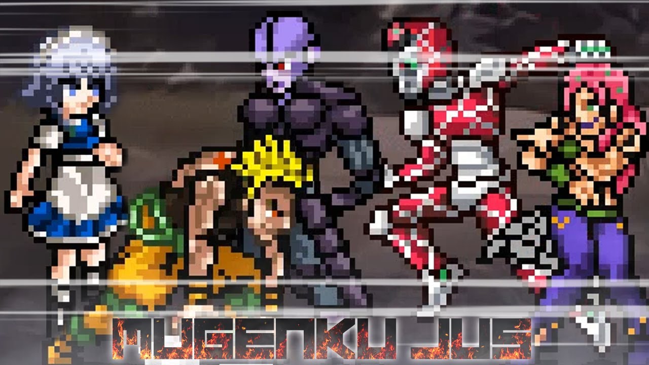 Final Dio & Sakuya Izayoi vs Diavolo & Hit ANIME MUGEN JUS