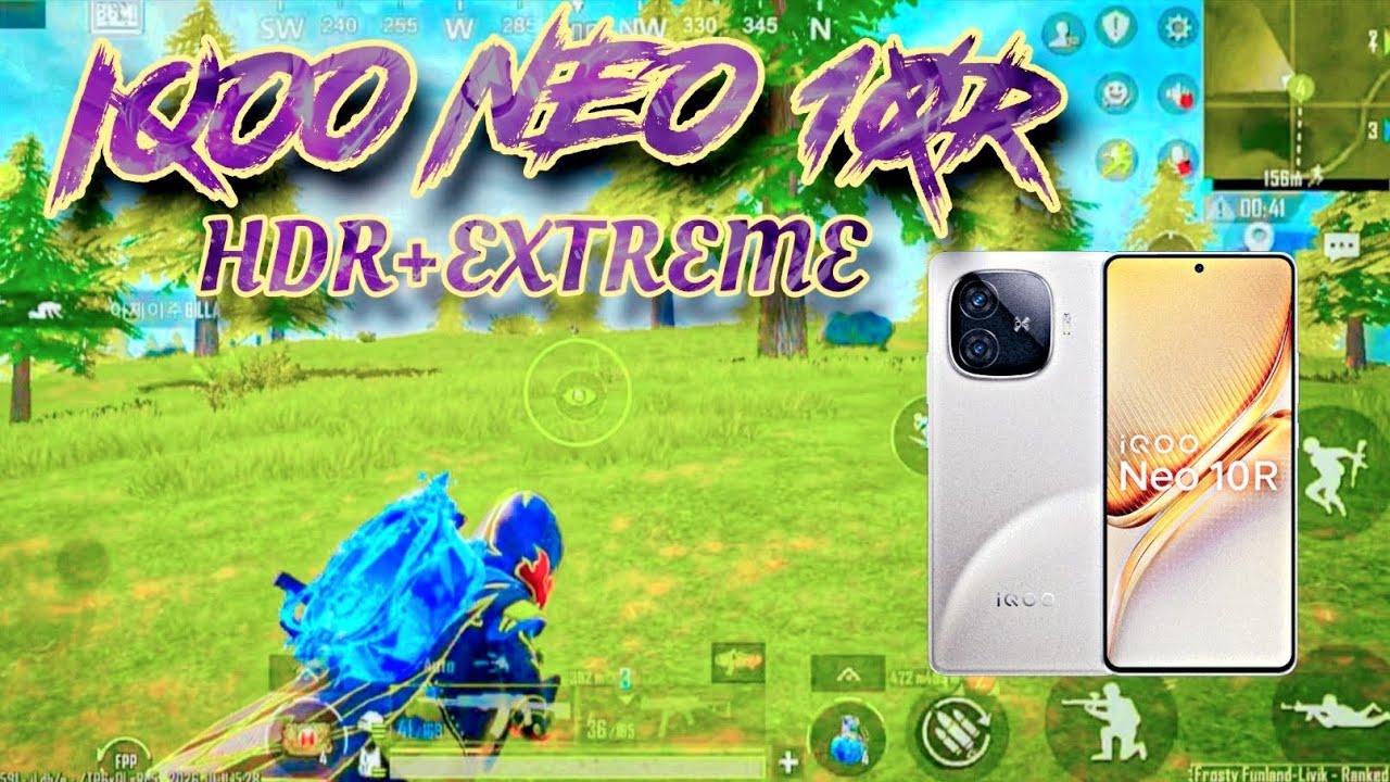 IQOO NEO 10R BGMI HDR EXTREME TEST IN LIVIK.   #60fps #bgmi #hdrextreme #iqooneo10rbgmitest #gaming