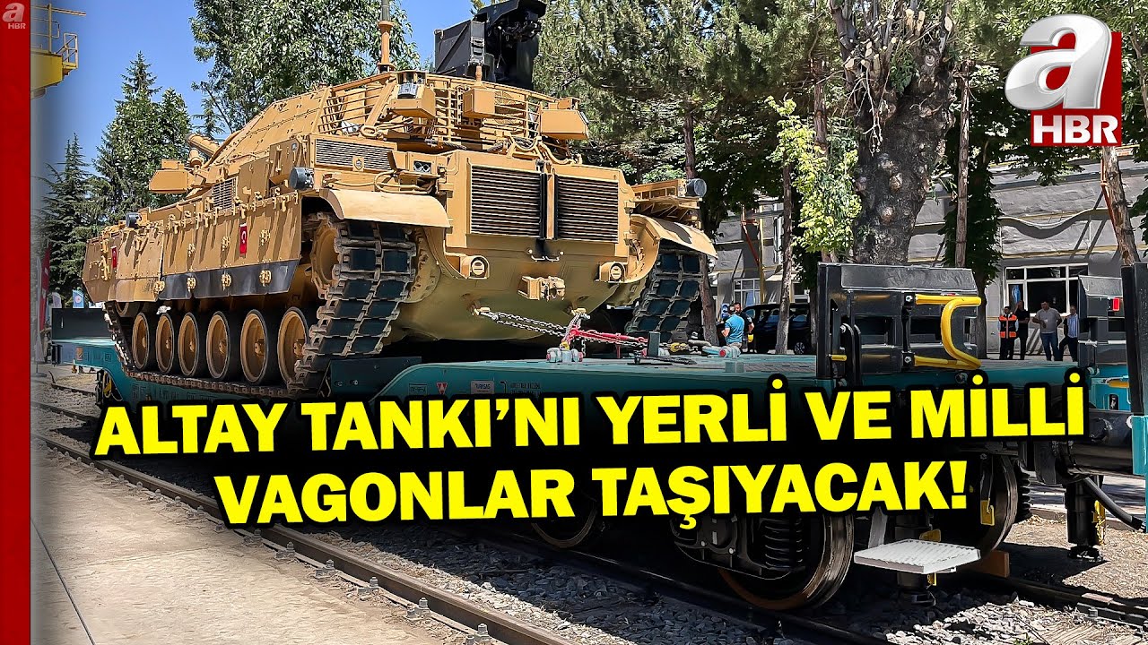 Altay Tankı'nı Yerli Ve Milli Vagonlar Taşıyacak! | A Haber