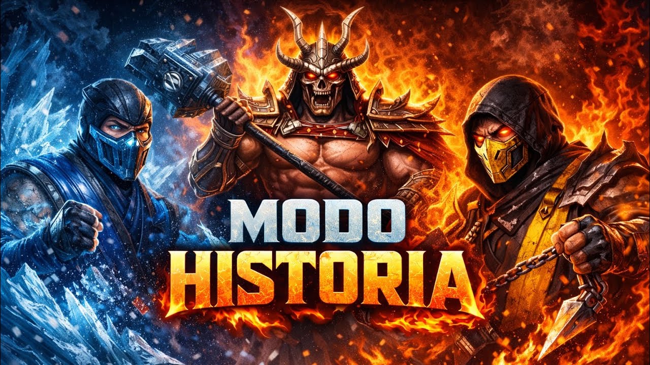 Modo historia en mortal kombat 🔥