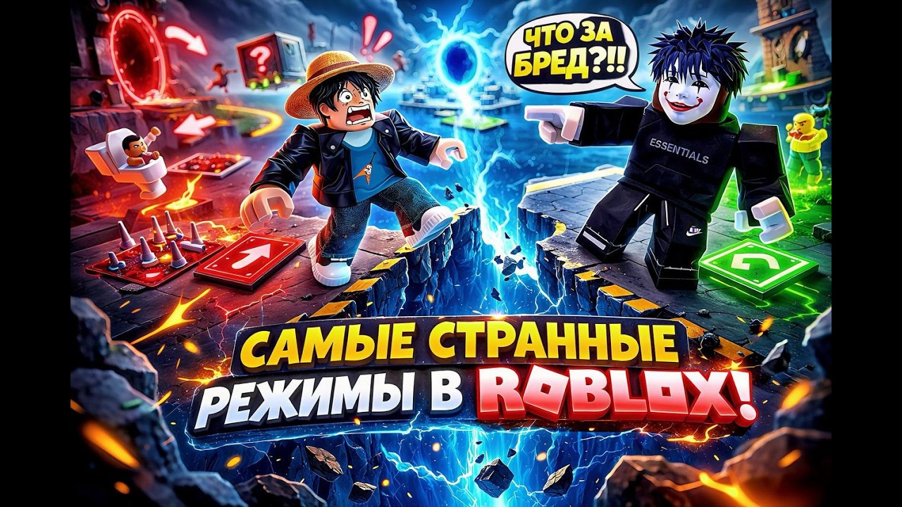 🤯 Топ 5 самых странных режимов в Roblox, которые вообще существуют?!
