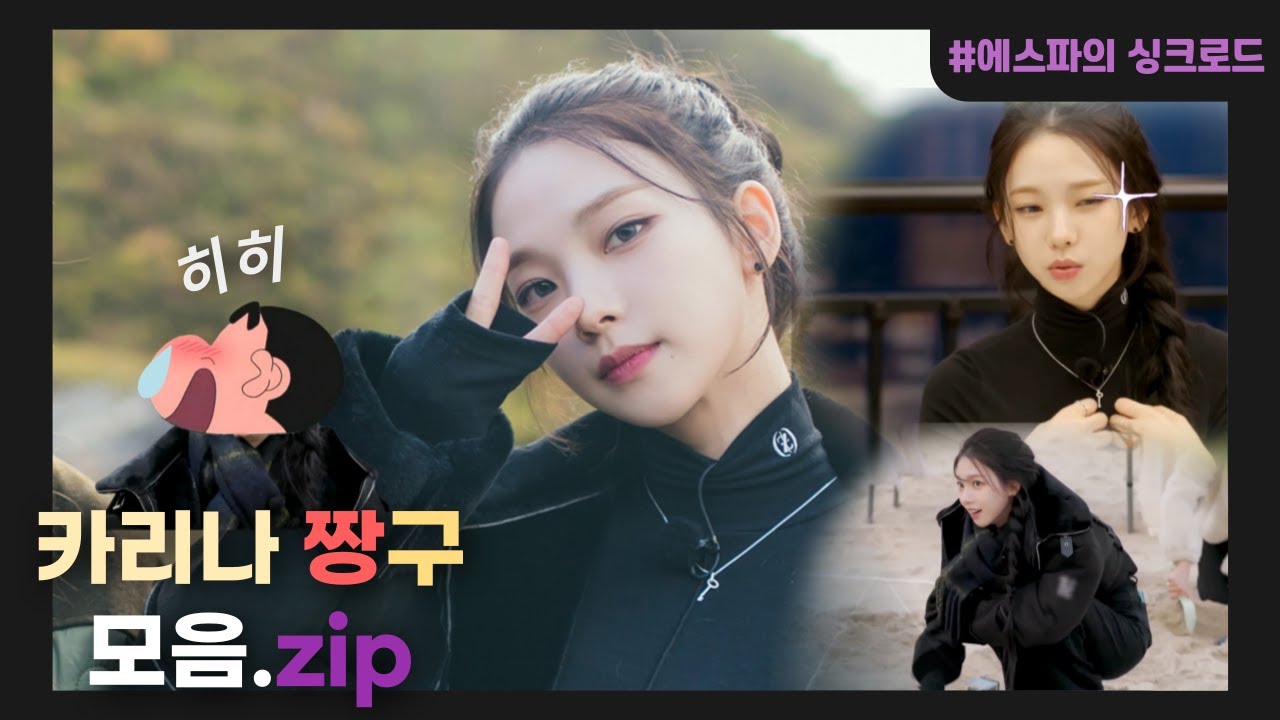에스파의싱크로드 카리나 짱구 모음.zip📁