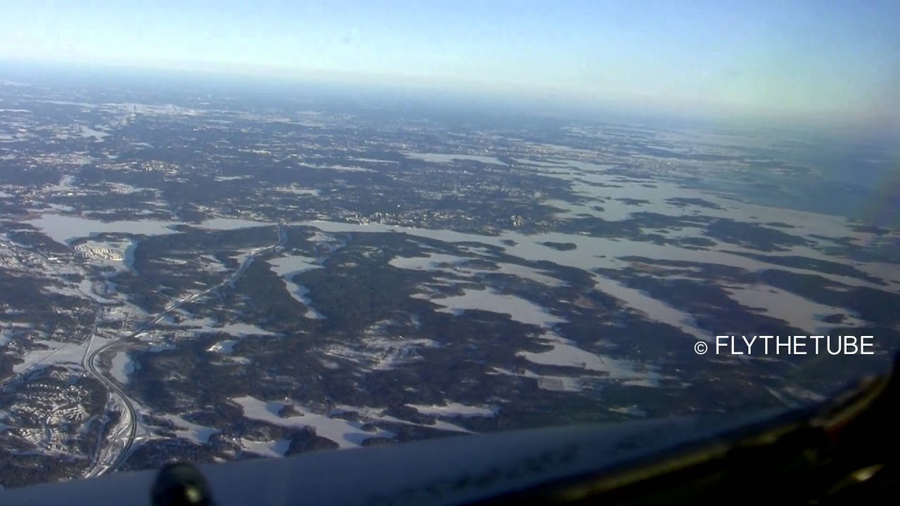 ILS04L, Helsinki EFHK / HEL Airport, HD Cockpit View