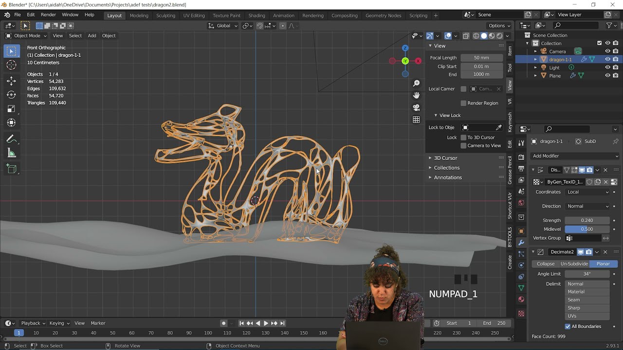 انسخ العالم في بلندر - صناعة الزرع والنجيلة| Scan the world in blender - Hair as grass