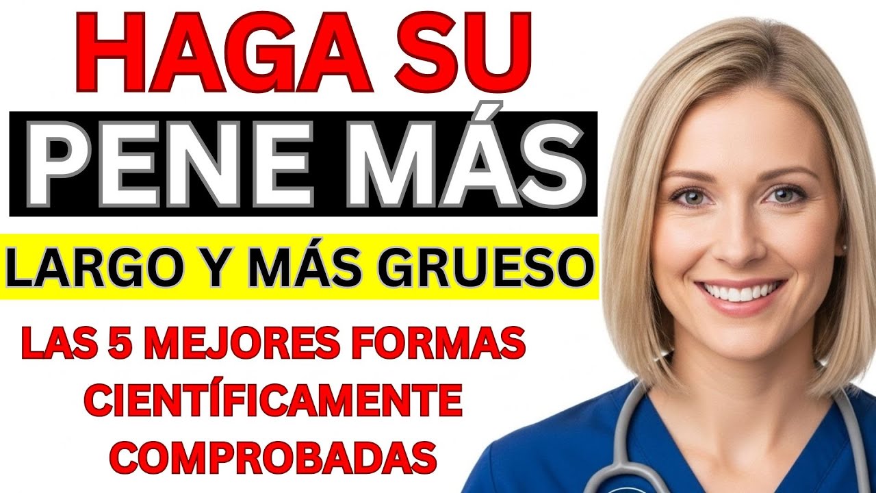 FORMAS CIENTÍFICAMENTE COMPROBADAS DE AUMENTAR LA LONGITUD DEL PENE | SALUD MASCULINA