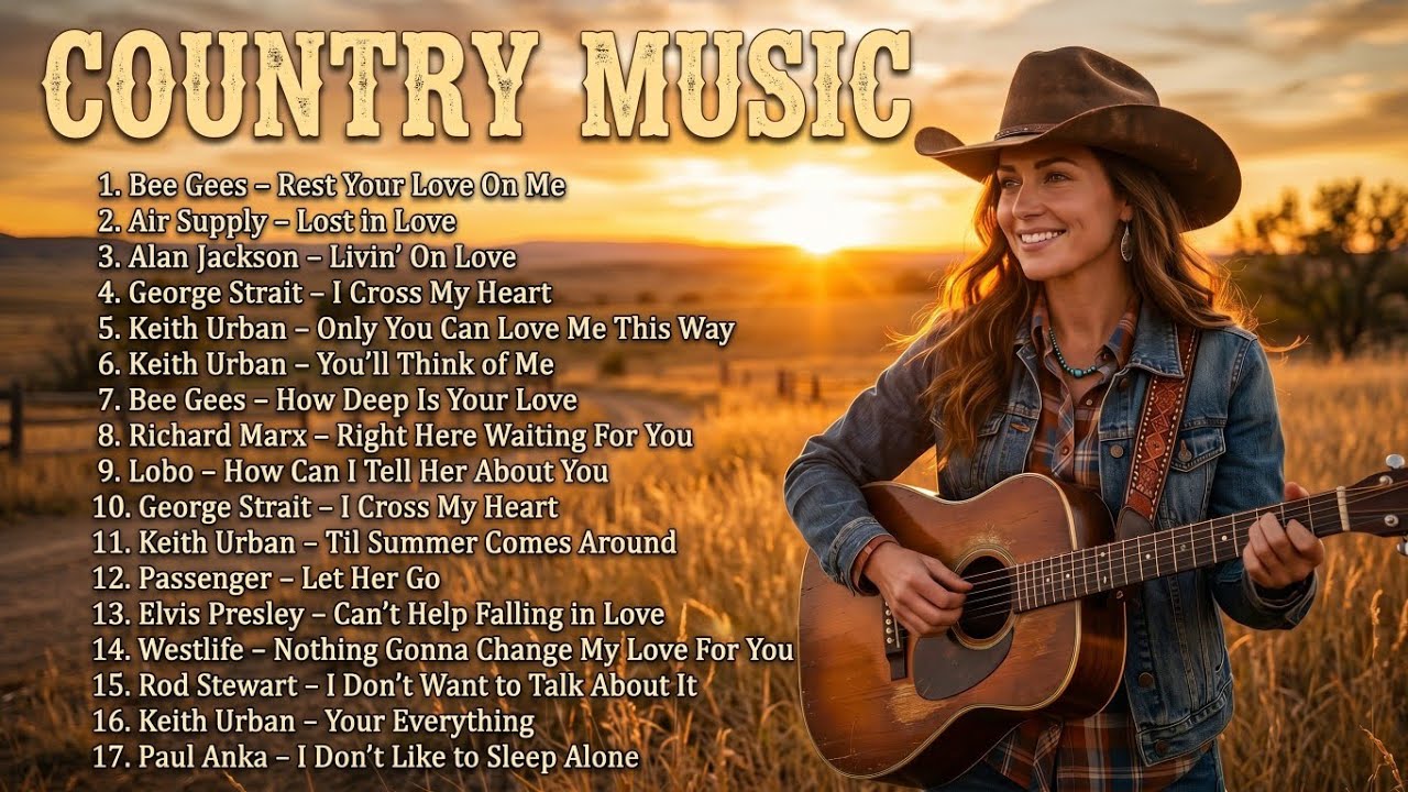 Rest Your Love On Me, Lost In Love, Livin On Love 💔 Emotional Country Covers | Classic Love Songs