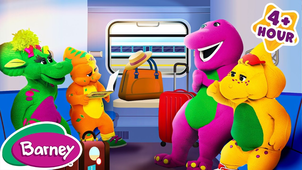 Let's Go For A Ride | Transportation for Kids | Barney the Dinosaur