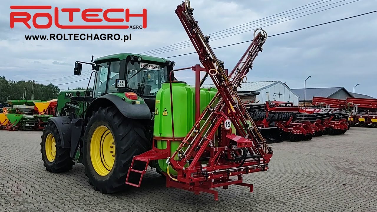 Opryskiwacz Zawieszany Lance Hydrauliczne PROMAR 1015 HX 1000l 15m - ROLTECH Poniaty Wielkie