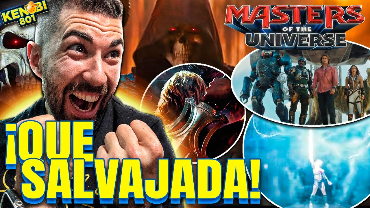🤯 ¡POR DIOS SANTO! 🤯 - ¡Reacción e Impresiones MASTERS DEL UNIVERSO Tráiler OFICIAL!