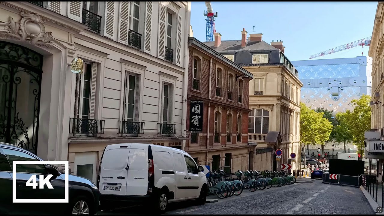4K Walk - Paris - Summer 2025 [ASMR Non-Stop]