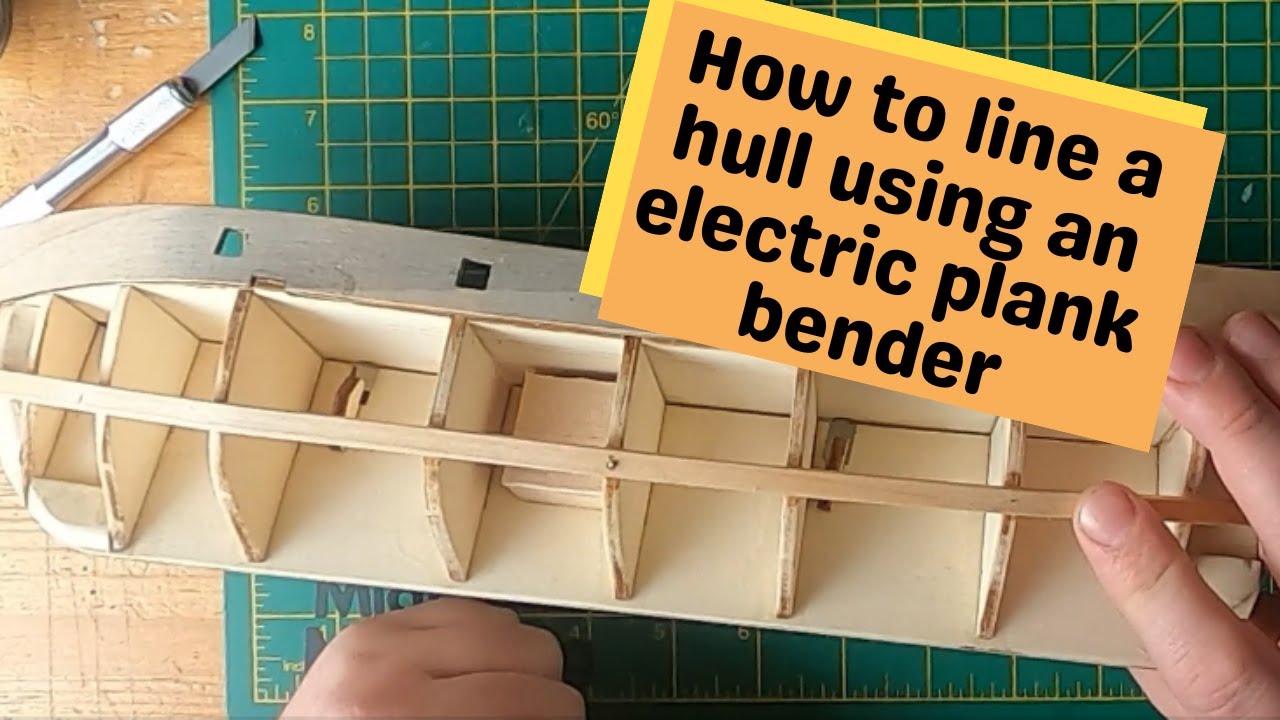How to bend a plank using an electric bender.