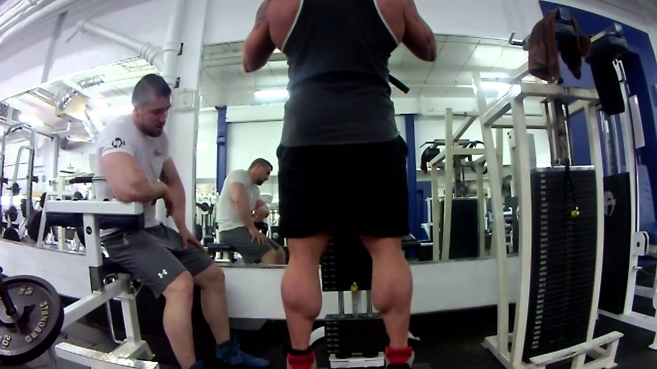 Insane legs training with Alexandre Raymond the super beast