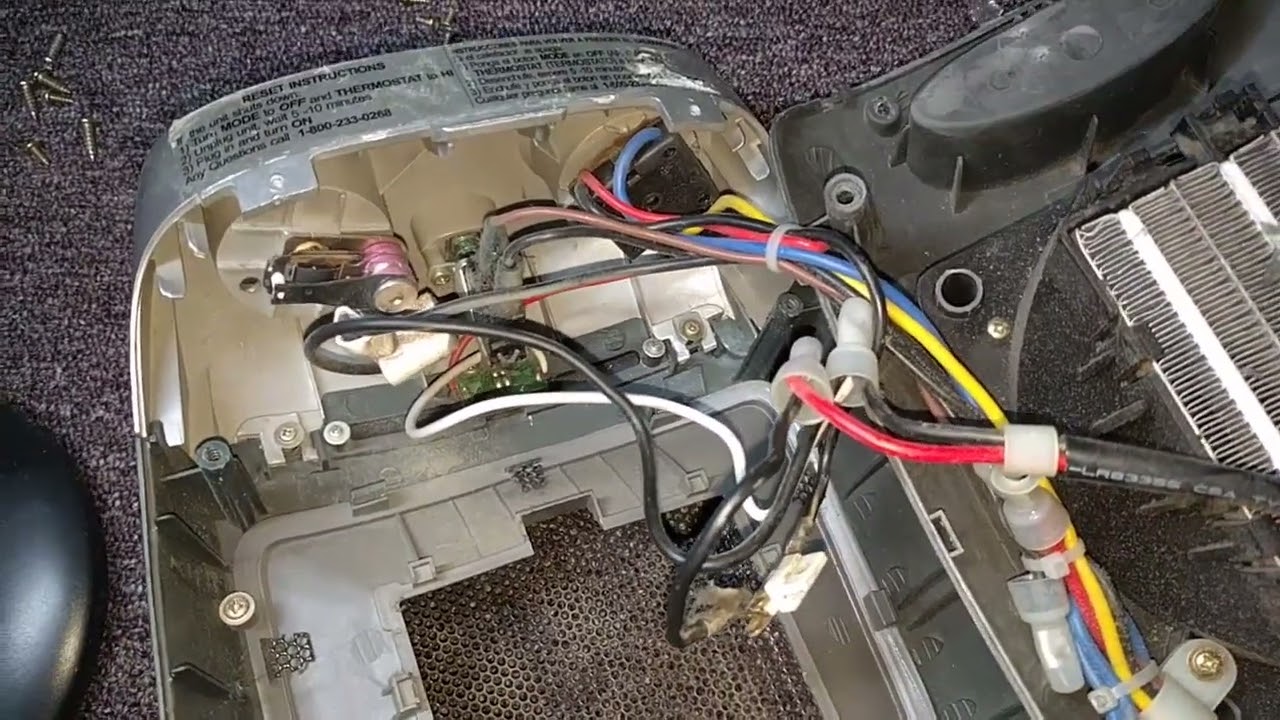 Lasko Heater Repair & Safety Part 1