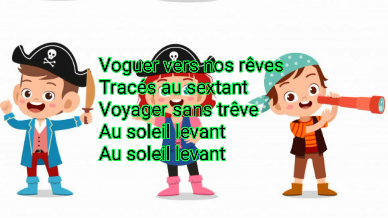 Le vent dans les voiles avec paroles sous-titre