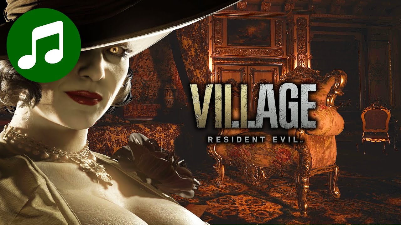 Relaxing RESIDENT EVIL 8 (Village) Music 🎵 Lady Dimitrescu CHILL MIX
