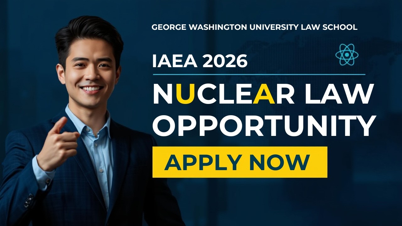 IAEA Nuclear Law Programme 2026: Eligibility, Application & Fellowships
