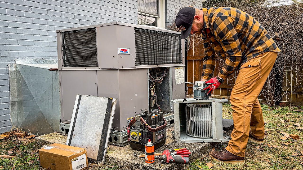Replacing a Faulty HVAC Blower Motor