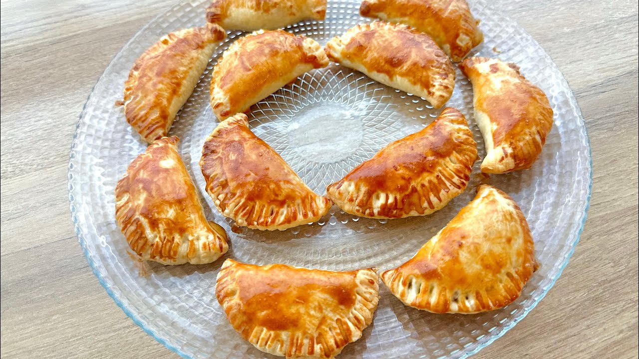 Chaussons thon et fromage , avec pâte feuilleté , facile #facile#fromages