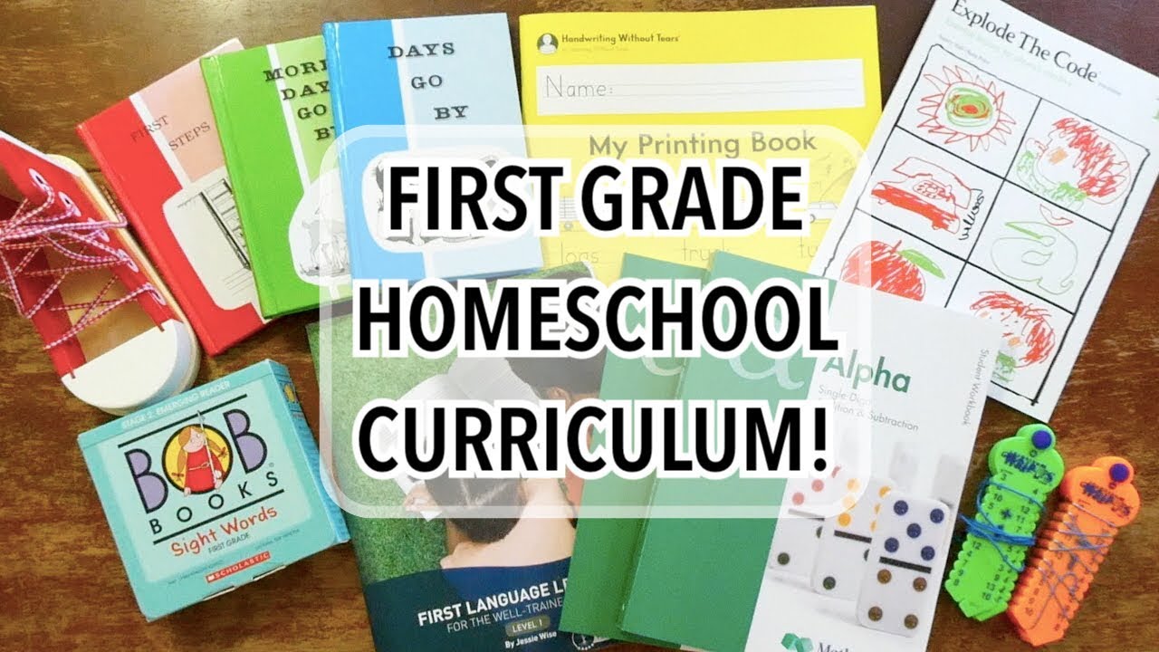 HOMESCHOOL CURRICULUM HAUL | 1ST GRADE BOOKS!