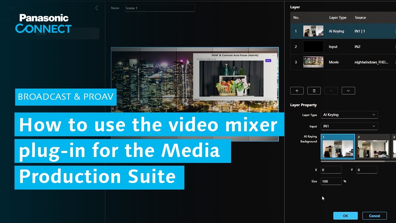 How to Start using the video mixer plug in for the Media Production Suite