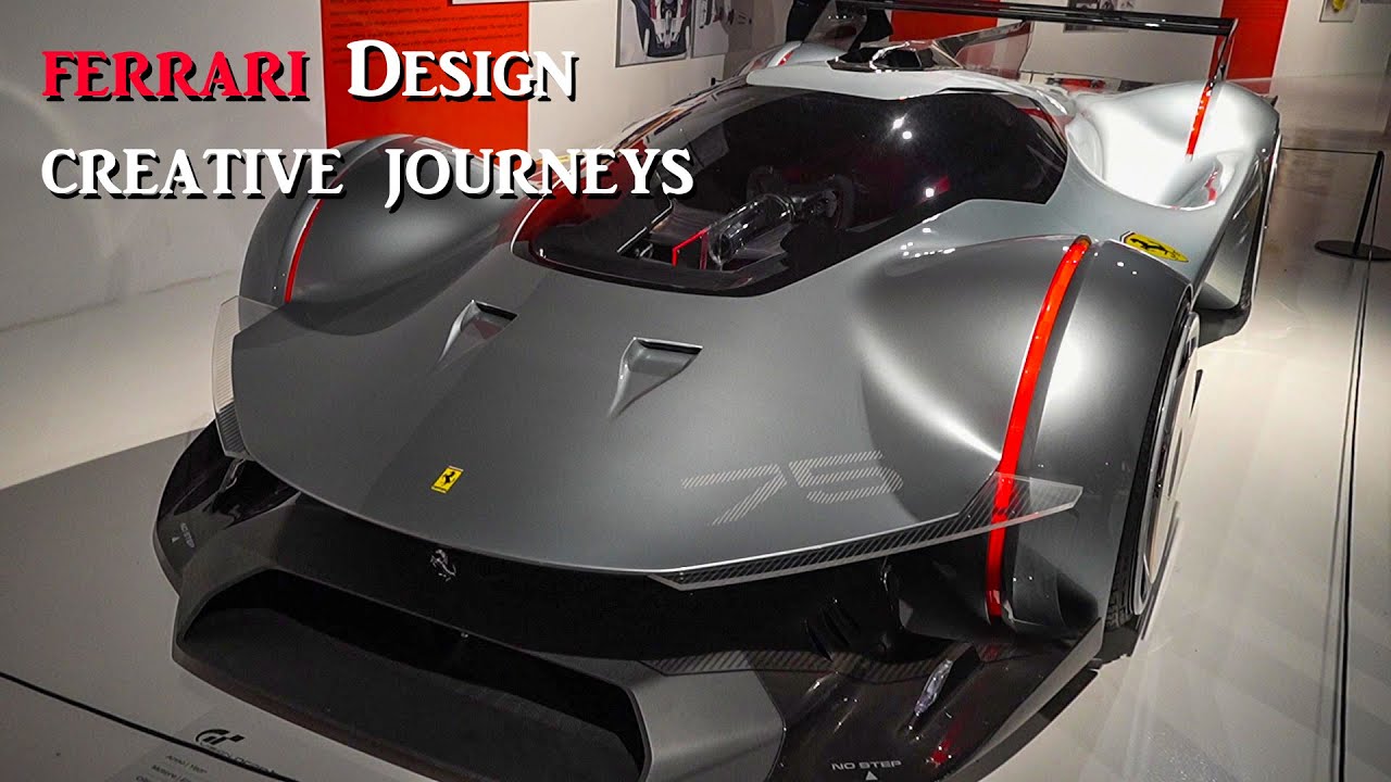 MAUTO - Ferrari Design Creative Journeys:  LaFerrari, Ferrari Vision GT, F80, SP3, P80/C...