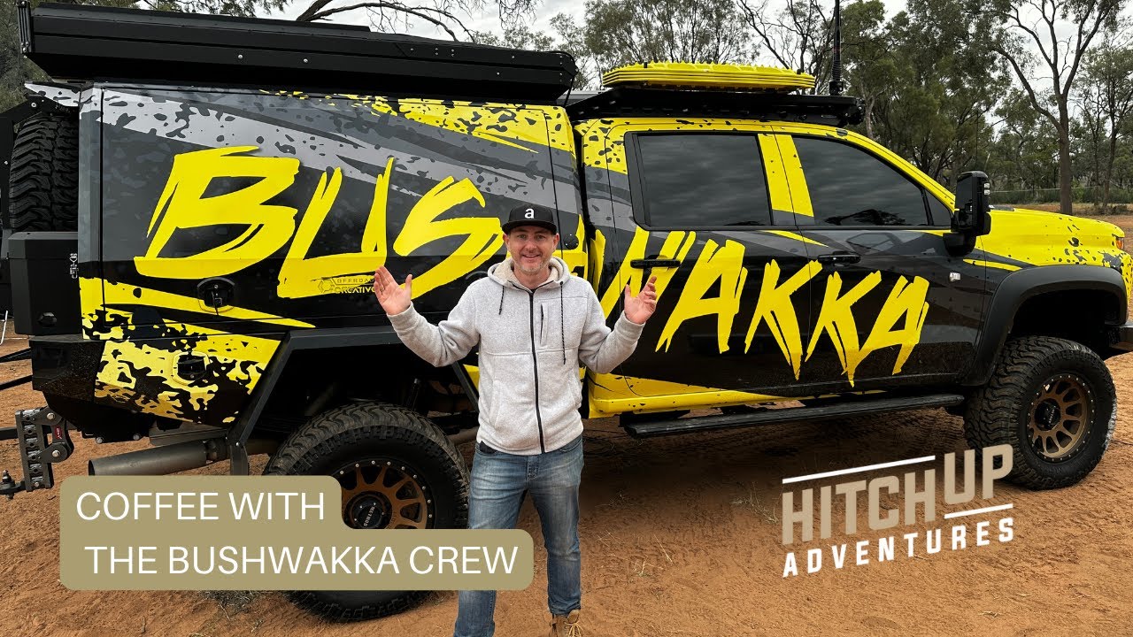 Hot baths and coffee with the bushwakka Crew
