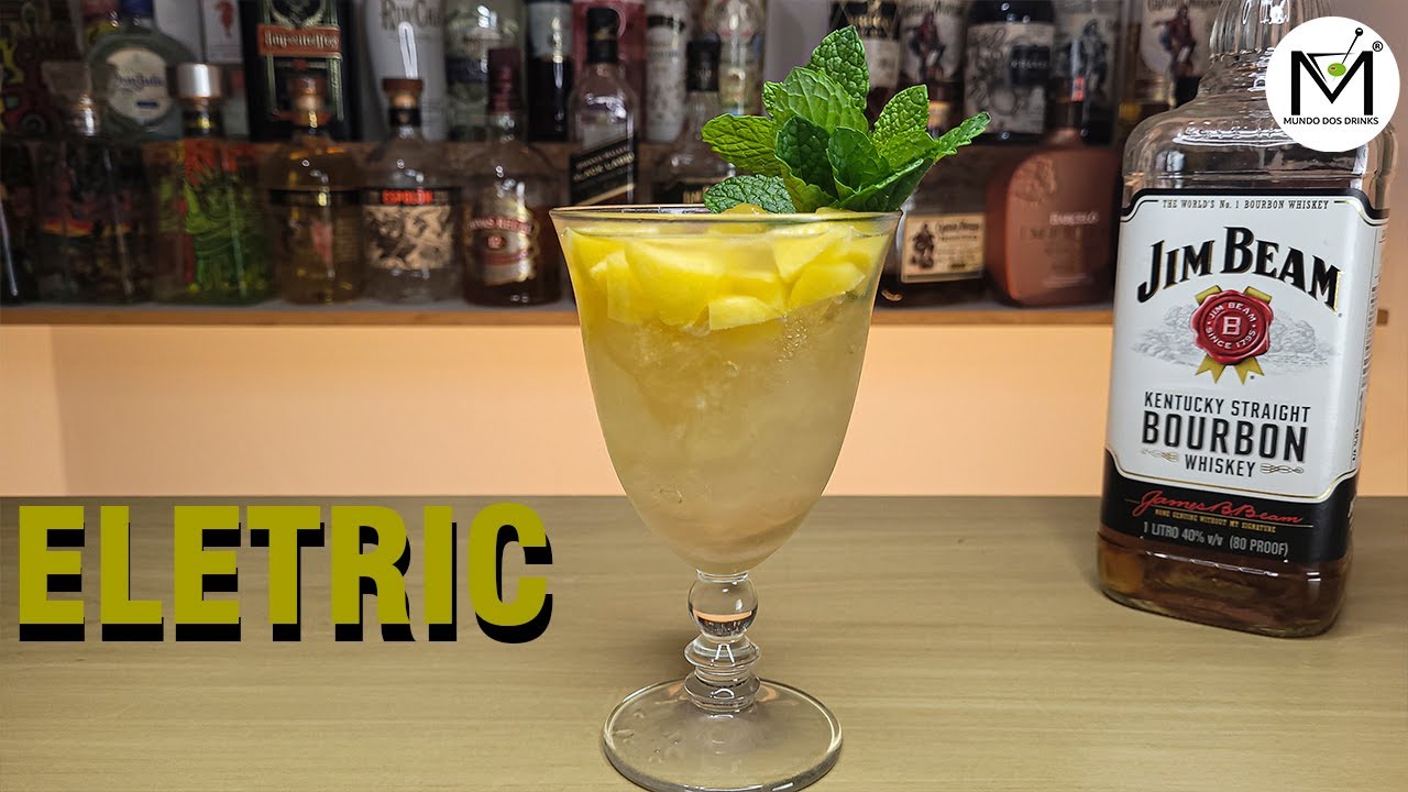 ELETRIC - DRINK COM PÊSSEGO E WHISKY !!!