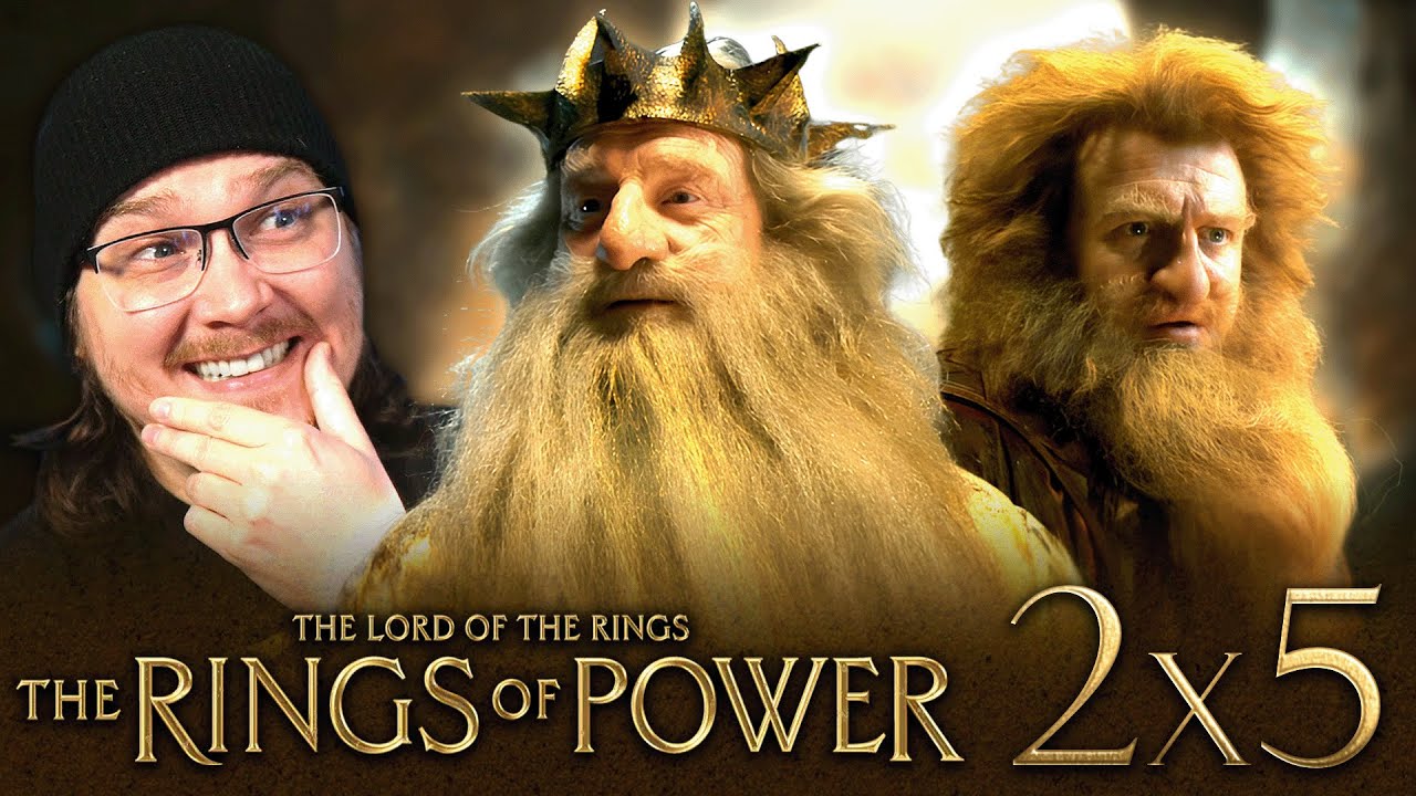 THE RINGS OF POWER 2x5 REACTION | Halls of Stone | THE LORD OF THE RINGS
