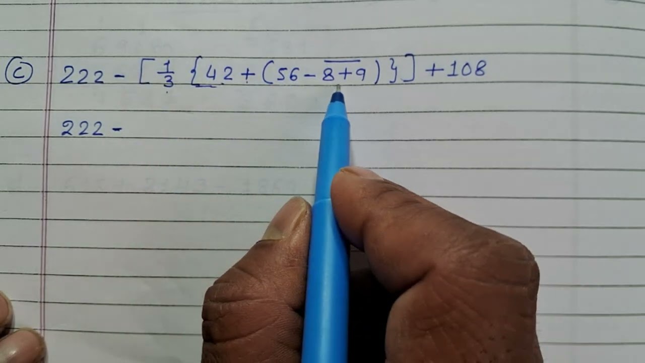 Simplification | simplify the following 