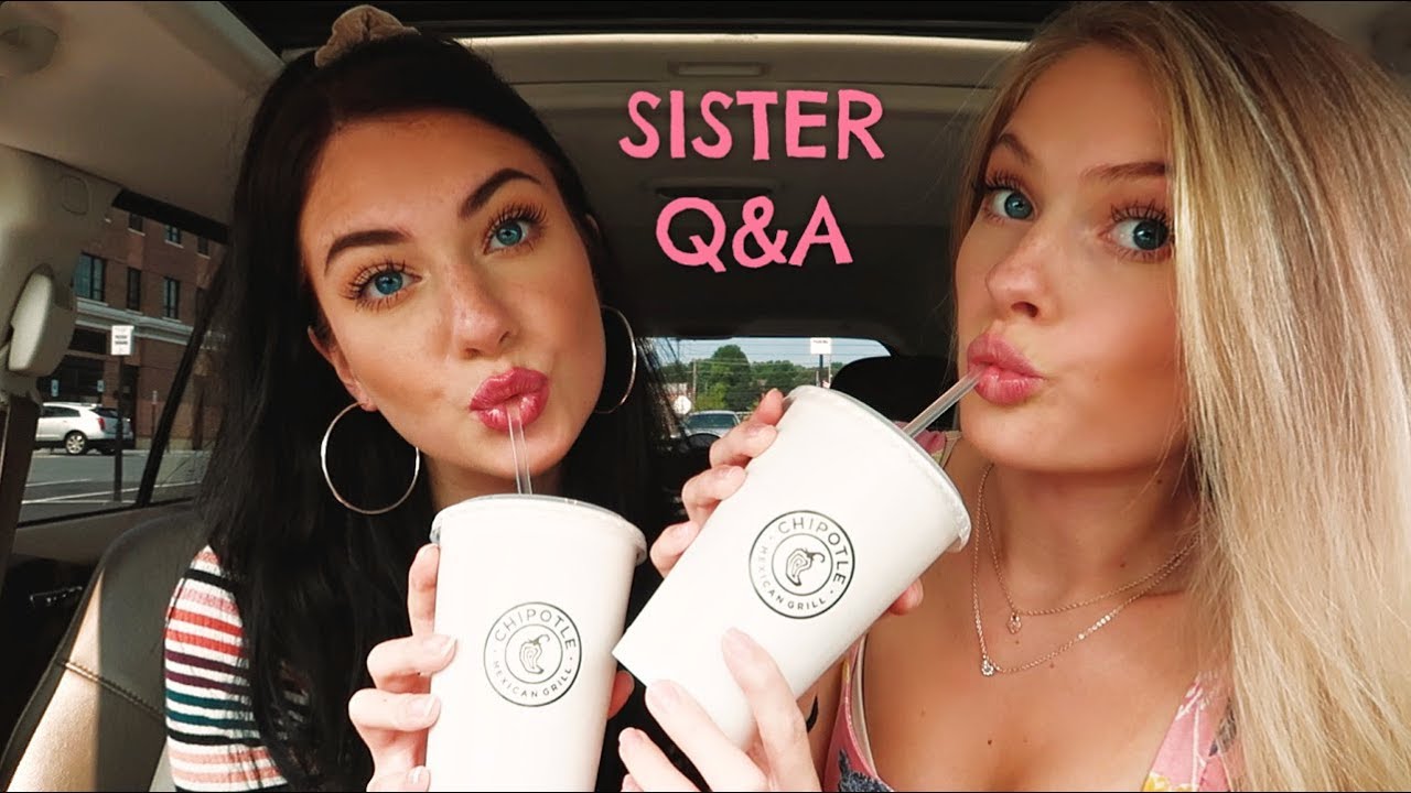 CHIPOTLE MUKBANG WITH MY SISTER