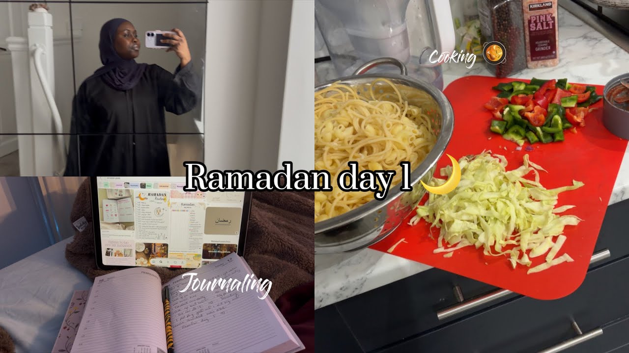 Ramadan vlog🌙 (day one) 