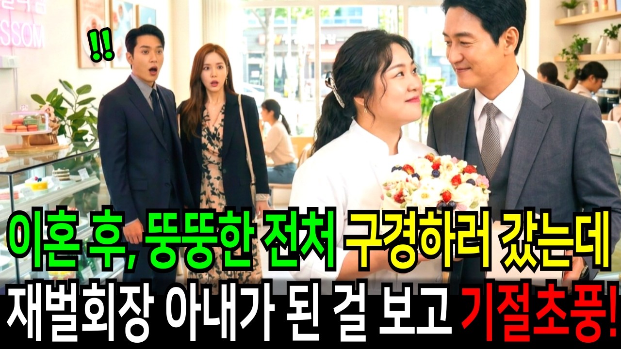 이혼 후, 뚱뚱한 전처 구경갔는데 호텔 재벌회장의 아내가 된 걸 보고 경악하는데...ㅣ오디오북ㅣ인생사연ㅣ노후사연ㅣ라디오사연ㅣ사이다사연
