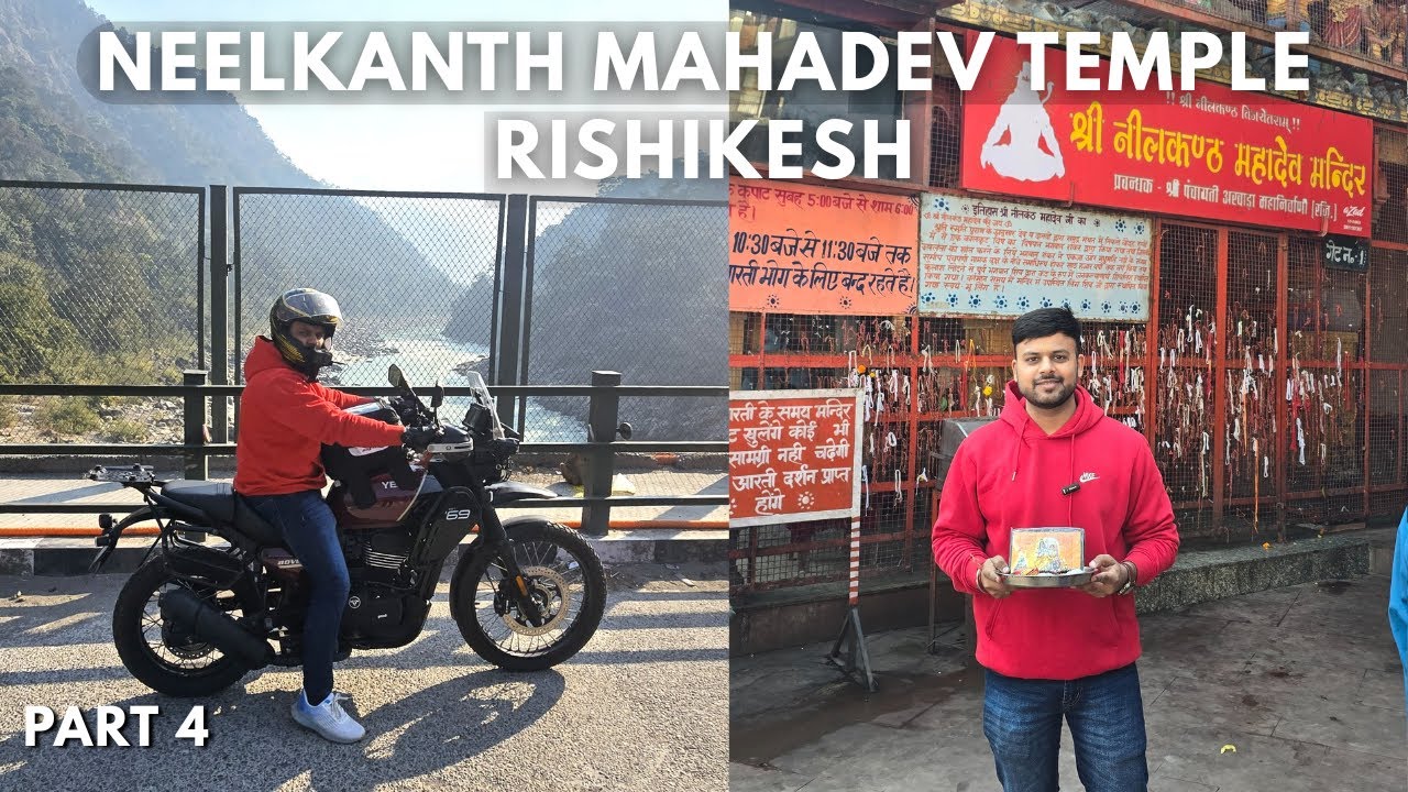 Neelkanth Mahadev Temple Bike Ride | Rishikesh | Yezdi Adventure | Neelkanth Mahadev | Part 4
