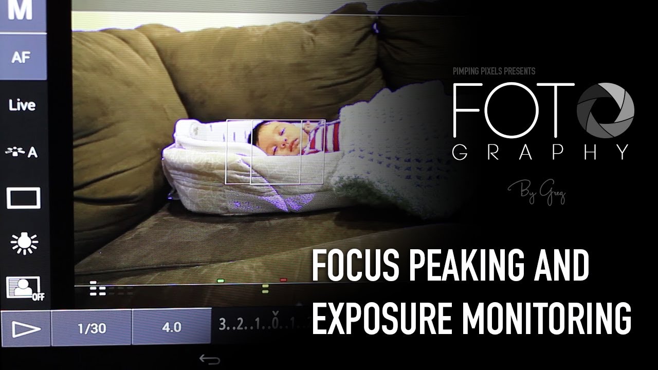 Focus Peaking and Exposure Monitoring with DSLR Controller