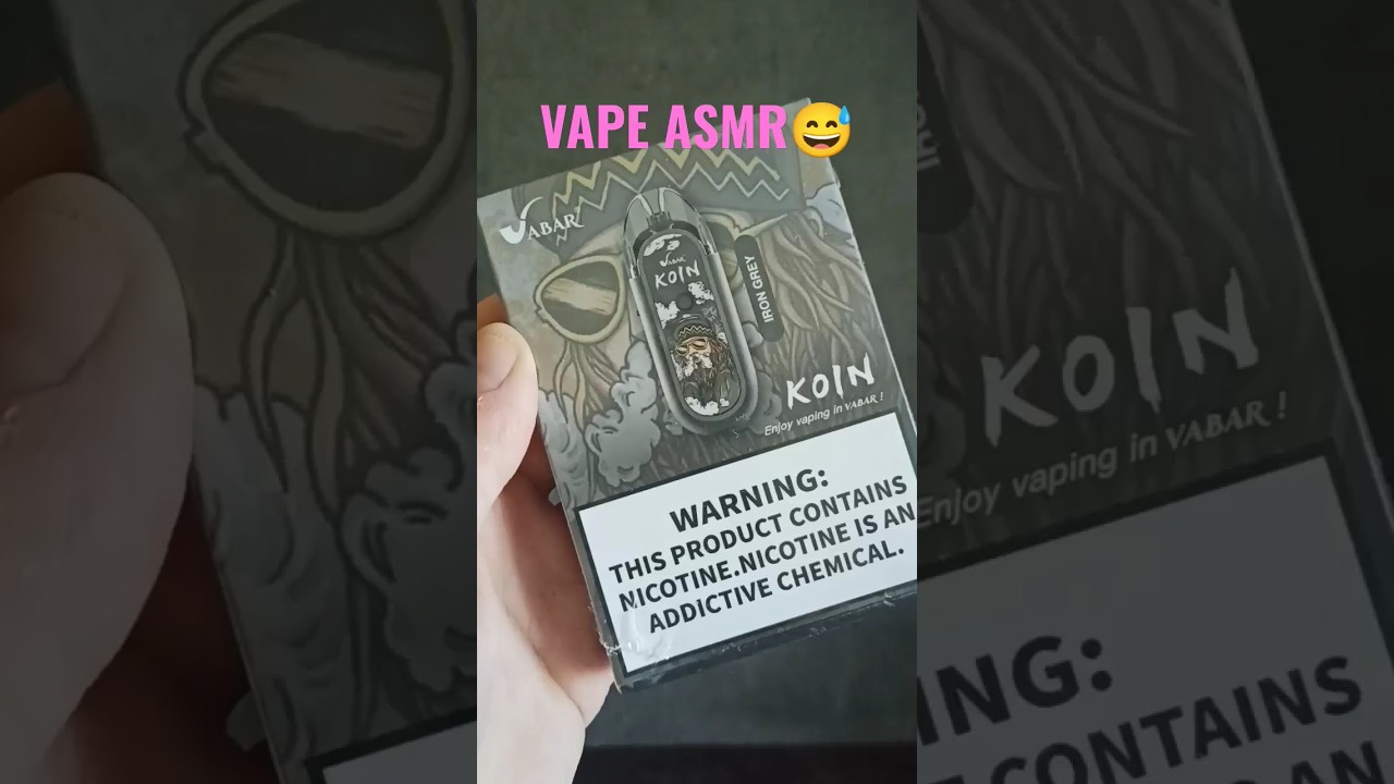 Самый стильный POD Koin Jabar #vape #вейп #disposableecig #asmr #vapeasmr #топ #топчик #стиль