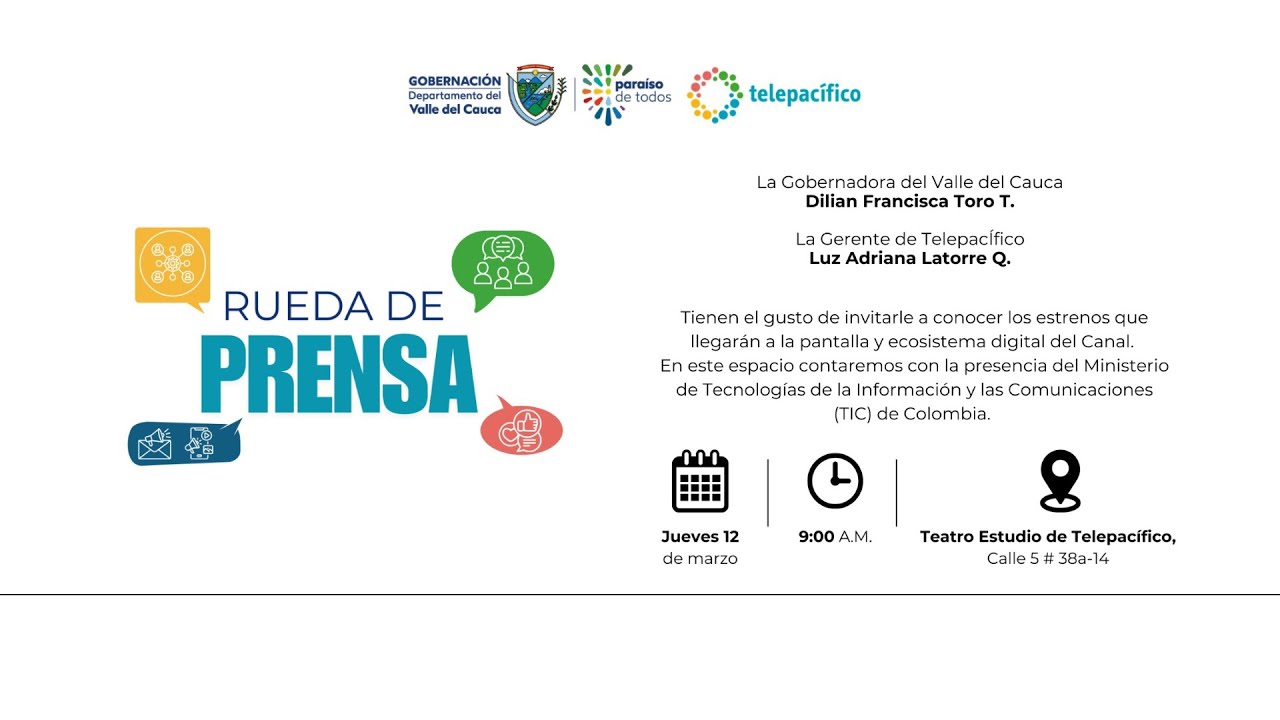 RUEDA DE PRENSA TELEPACÍFICO 2026