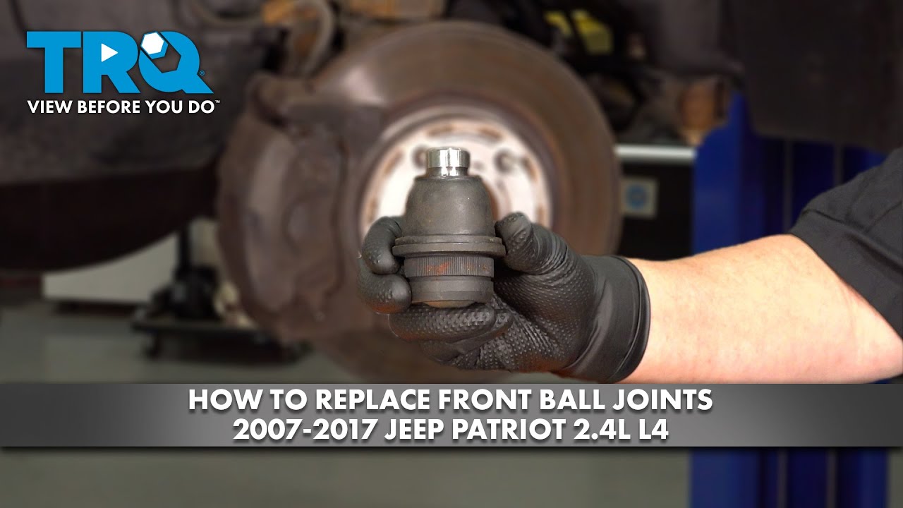How to Replace Front Ball Joints 2007-2017 Jeep Patriot 2.4L L4
