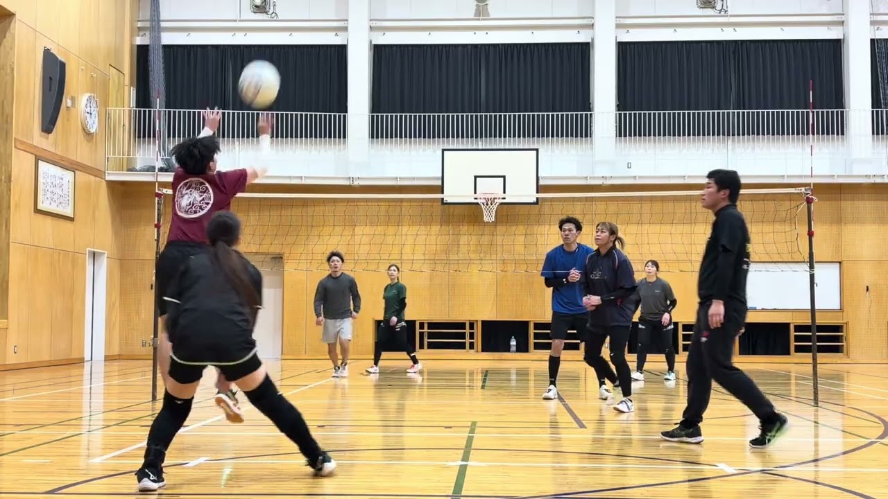 【ソフトバレー】2/2 下関練習④