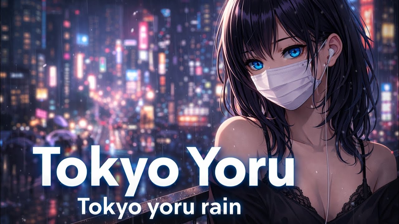 Midnight Drive in Tokyo 🌌 Deep Lofi Beats for Focus & Relax | TOKYO YORU #lofi #lofimusic #tokyolofi