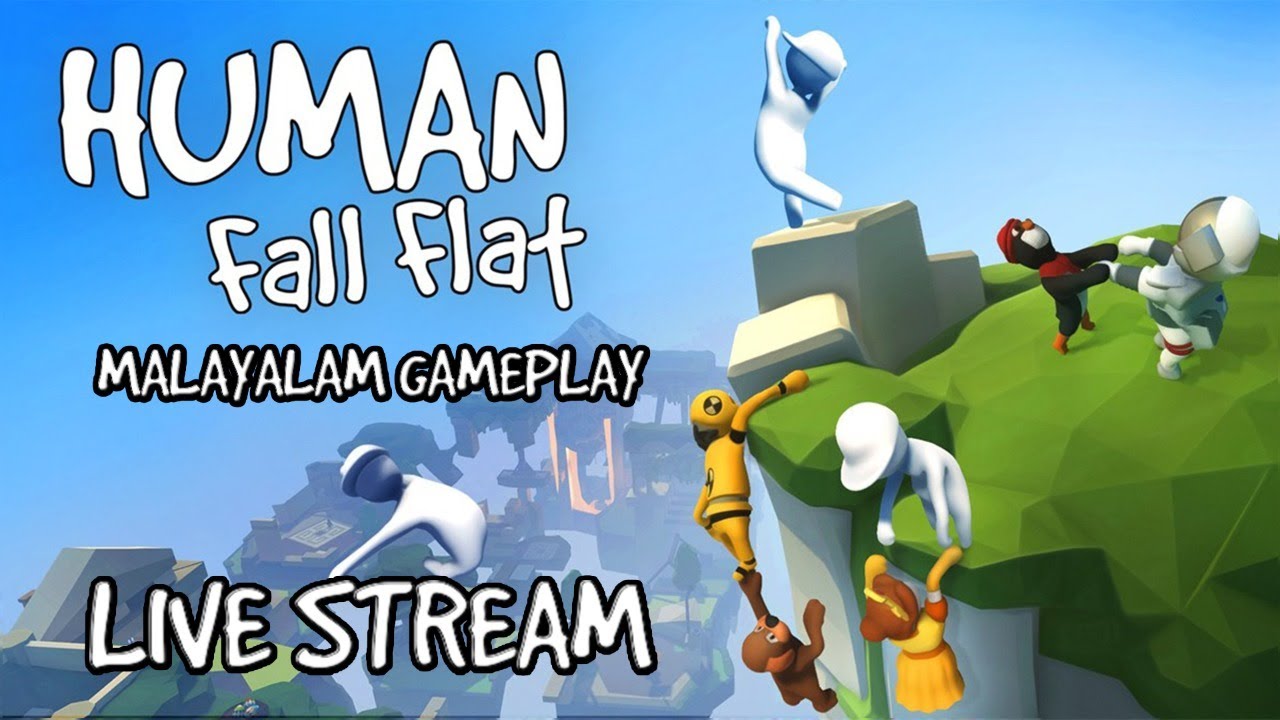 Human Fall Flat- I Wonder What This Does (Road to 500) | RuneJerry Malayalam Live Stream