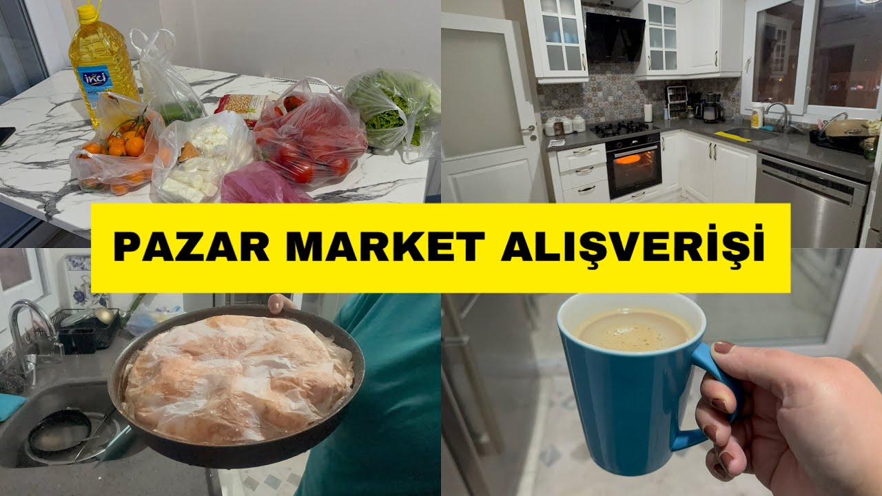 BAŞIMA GELENE BAKIN | MARKET PAZAR ALIŞVERİŞİ | KENDİME İŞ ÇIKARDIM | GÜNÜN MENÜSÜ | VLOG |