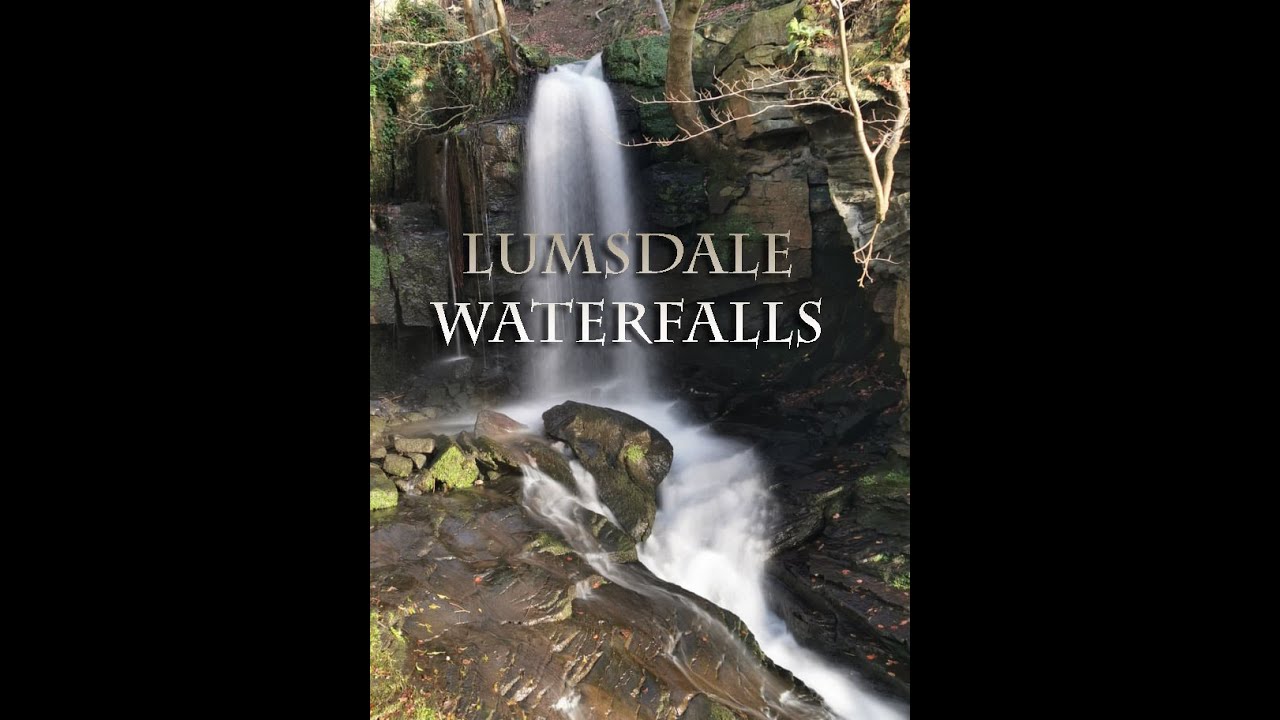 GoPro Hike: Lumsdale Waterfalls near Matlock - 4k Short Film