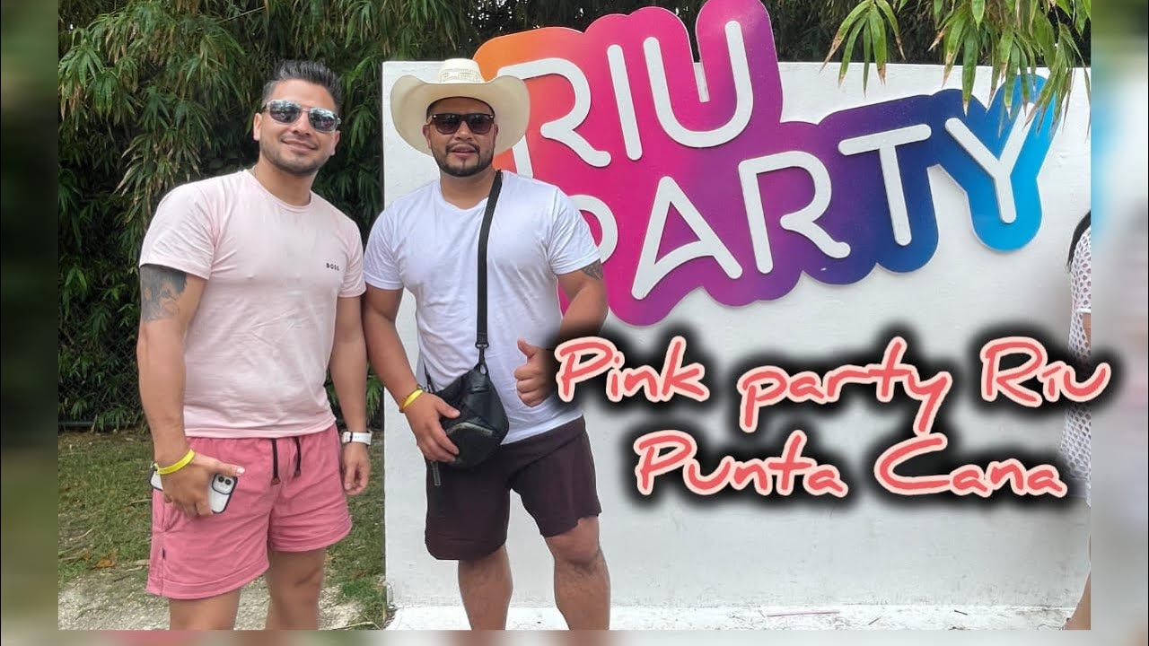 Riu Punta Cana Pink party