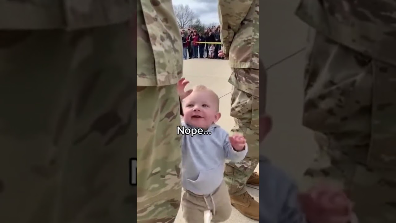He Touched Every Leg Saying Nope Until He Found Him! 🇺🇸👶