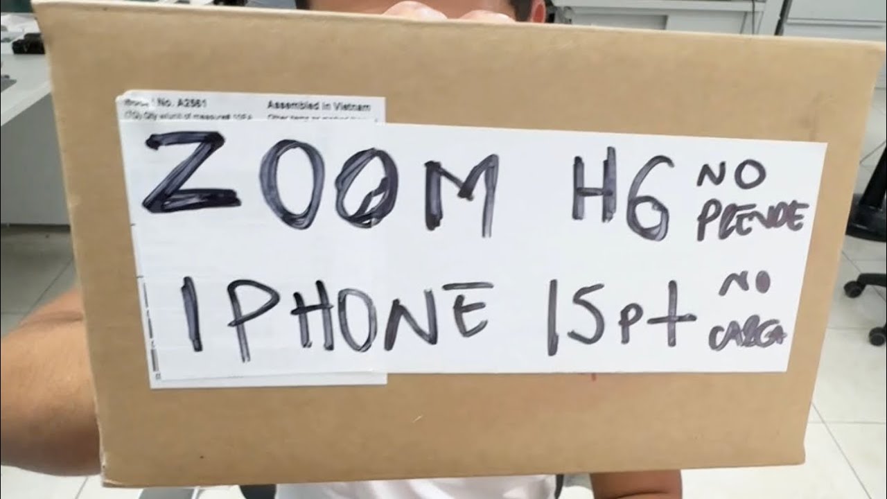 Zoom H6 Grabadora profesional no enciende