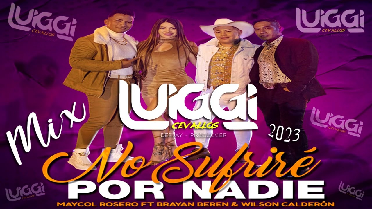 Mix Popular - Pobre pero con gustos caros, No sufriré por nadie (Dj Luiggi Cevallos) 2023