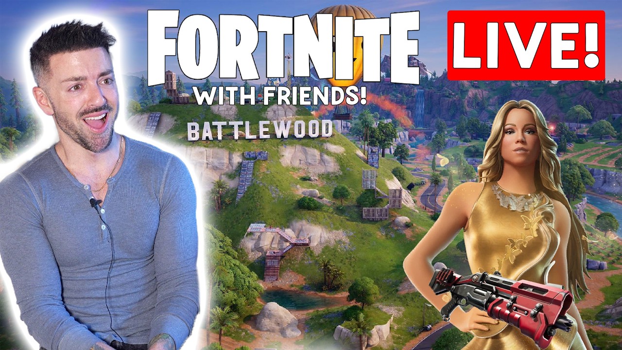 LIVE Fortnite With Friends, then Pokemon Yellow!