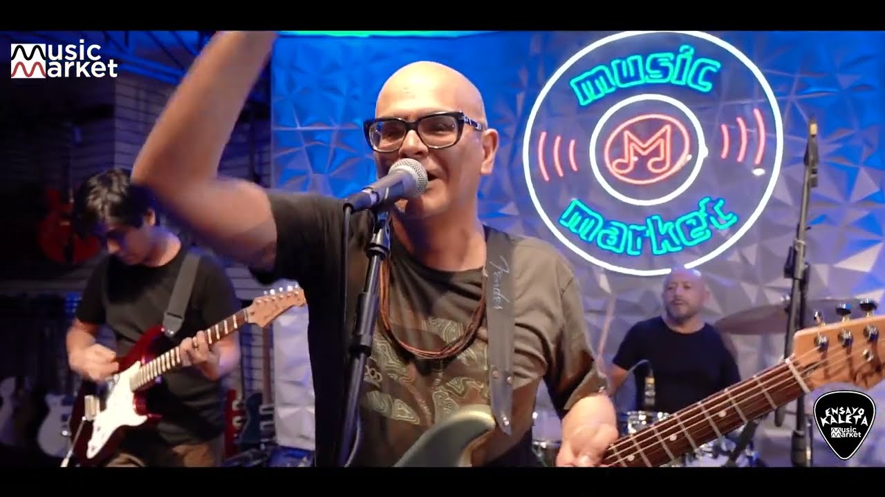 Rafo Ráez & Los Paranoias en Ensayo Kaleta de Music Market
