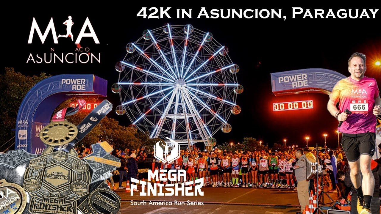 🏃‍♂️ Maratón Internacional de Asunción 2025 | Highlights vom vergangenen Sonntag. MIA 2025