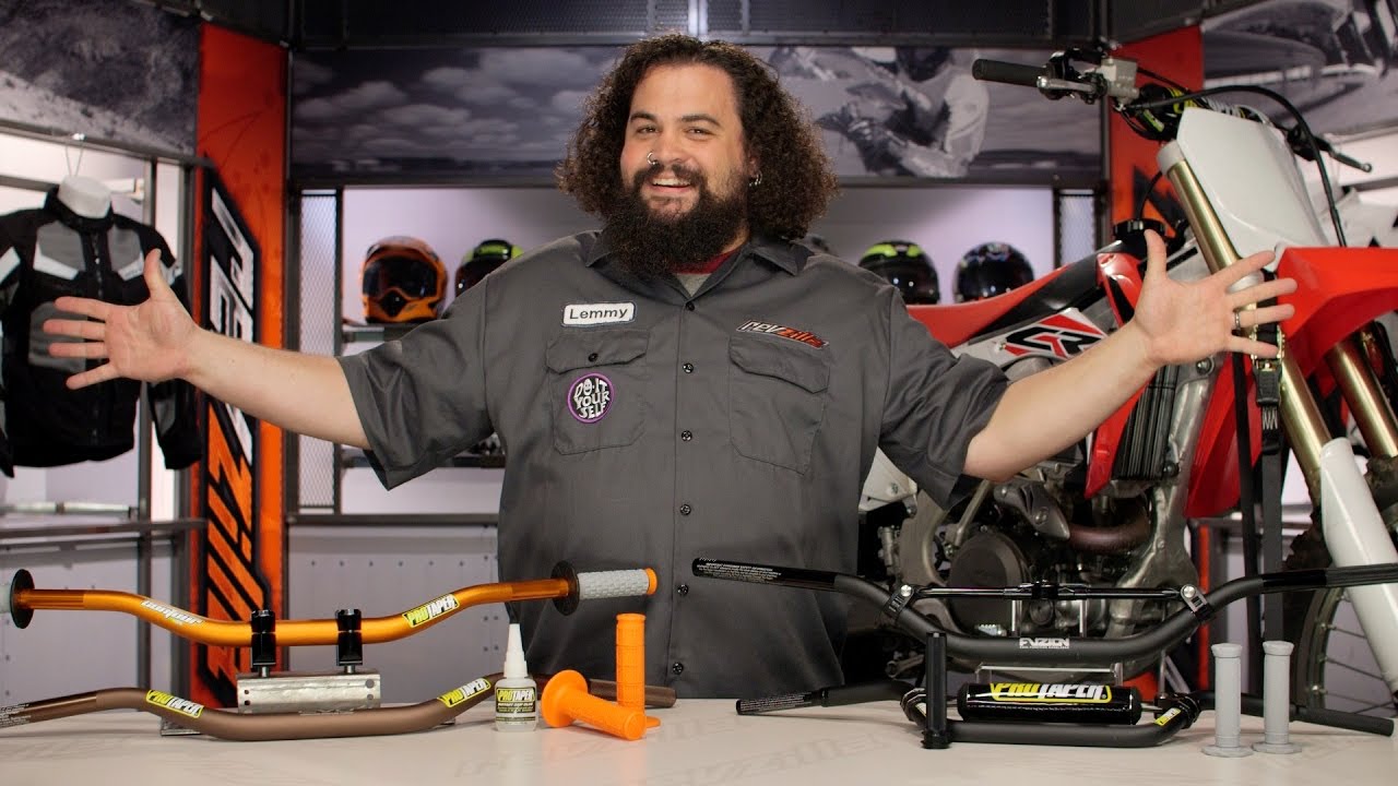 Обзор рулей и аксессуаров Pro Taper на RevZilla.com